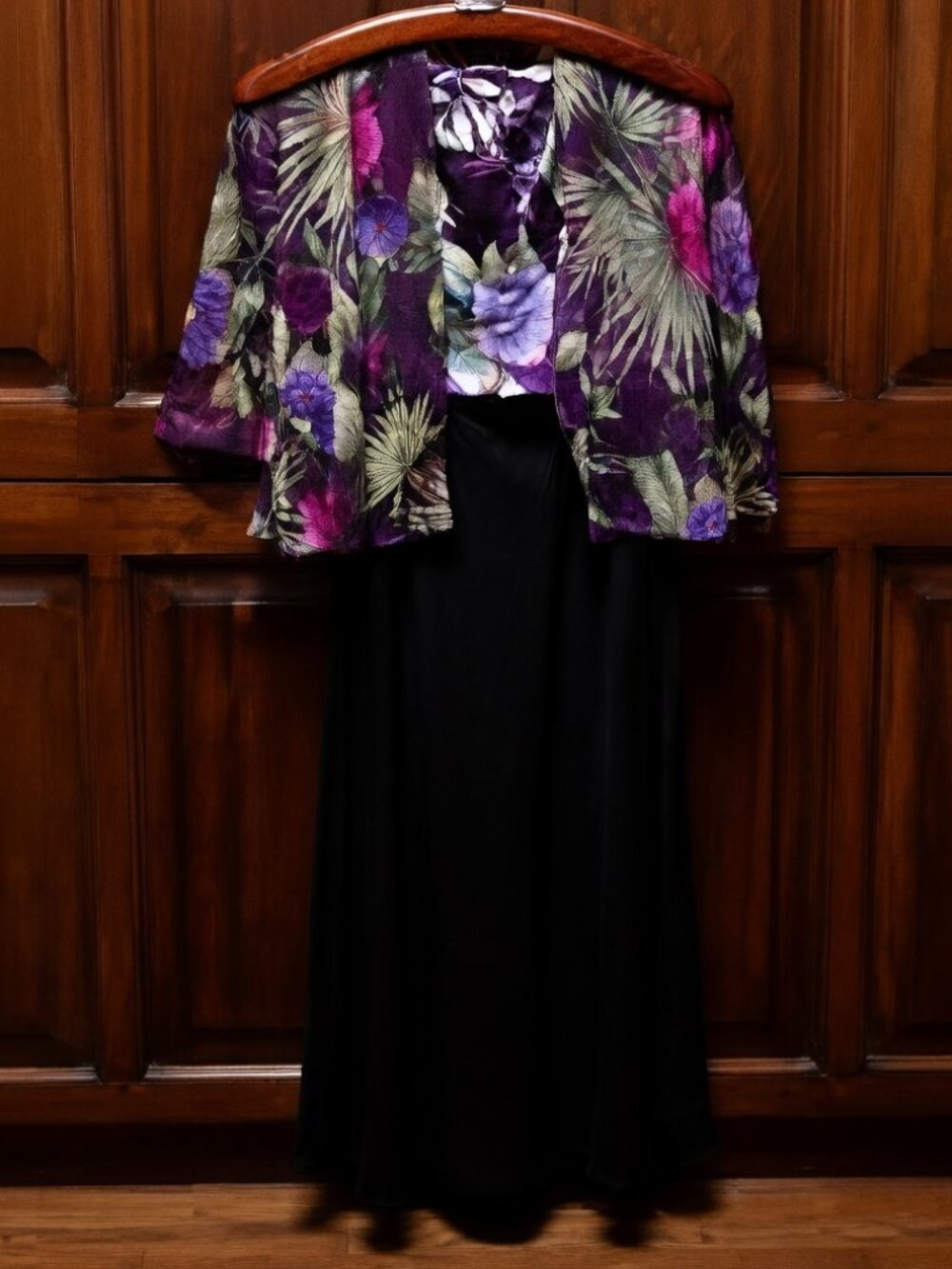 After Dark 18 2piece dress set with removable jacket